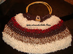 BOLSO TEJIDO AL CROCHET.