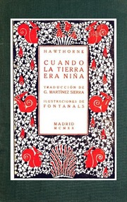 Cover of edition CuandoLaTierraEraNinaNathanielHawthorne