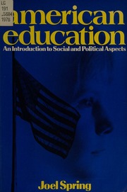 Cover of edition americaneducatio0000spri_x9r8