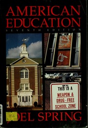 Cover of edition americaneducatio00spri