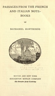 Cover of edition passagesfrit00hawtrich