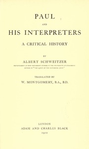 Cover of edition paulandhisinterp00schwuoft