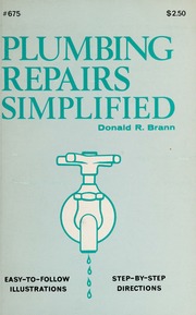 Cover of edition plumbingrepairss0000bran