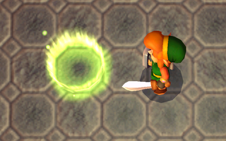 Warp Point screenshot from A Link Between Worlds