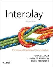 Interplay by Ronald B. Adler, Lawrence B. Rosenfeld, Russell F. Proctor II