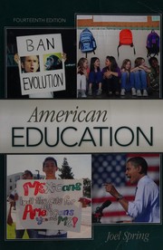 Cover of: American education