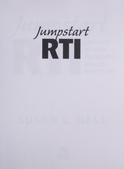 Cover of: Jumpstart RTI: using RTI in your elementary school right now