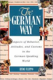 Cover of: The German way by Hyde Flippo, Hyde Flippo