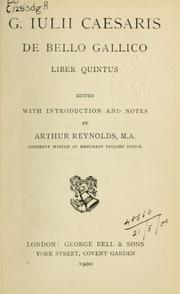 C. Iulii Caesaris Commentarii de bello gallico by Gaius Julius Caesar, Marieluise Deißmann