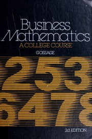 Business mathematics by Loyce C. Gossage