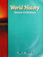 World history by MCDOUGAL LITTEL