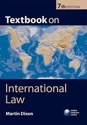 Textbook on International Law by Martin Dixon