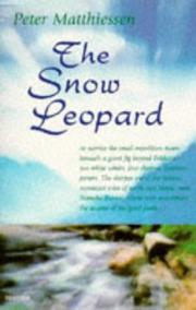 The Snow Leopard by Peter Matthiessen