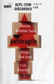 Antifragile by Nassim Nicholas Taleb, Nassim Nicholas Taleb, Genís Sánchez Barberán, Albino Santos Mosquera