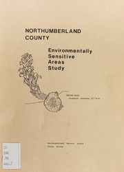 Cover of: Northumberland county environmentally sensitive areas study 1976