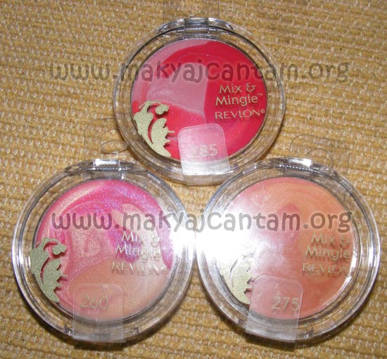 REVLON mix mingle lip gloss trio