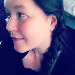 Attempted a French side braid today :)