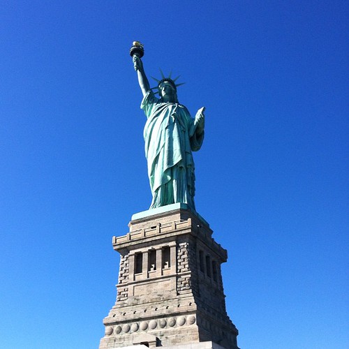 This time from Liberty Island!