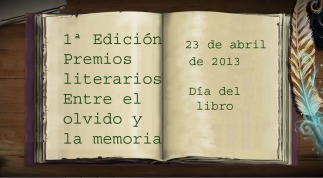 Premio "Entre el olvido y la memoria"