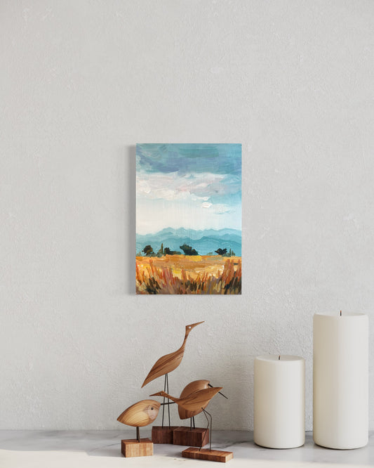 Wheat Fields in Summer