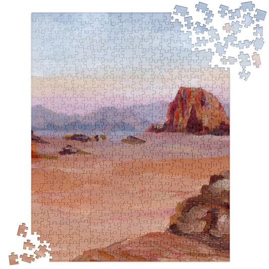 "The Warmth of Sand and Rocks" Puzzle