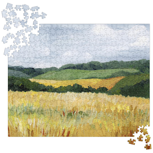 "Golden Hills" Puzzle