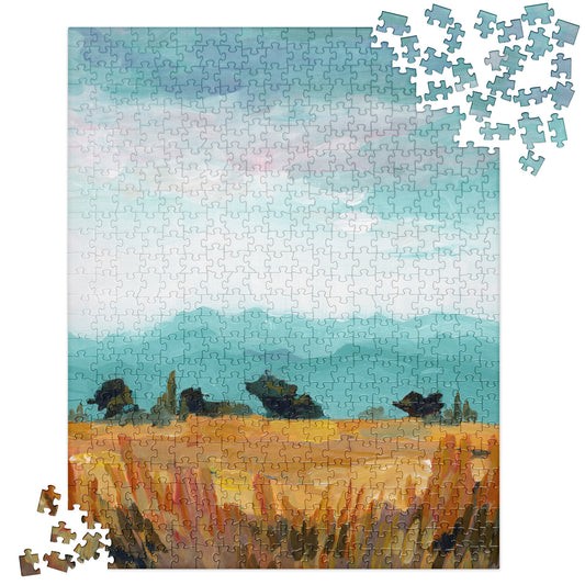 "Wheat Fields In Summer" Puzzle