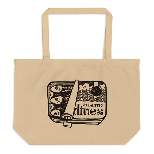 Large Organic Sardine Tote