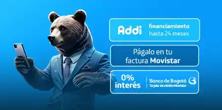 Banner movistar TECNOLOGÍA MOVISTAR ¡Lleva tu nuevo smartphone! Métodos de financiamiento diferentres para cada uno