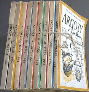 Argosy - Vol XV - 1954 - 9 issues