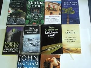 Sammlung von 10 verschiedenen gebundenen Büchern