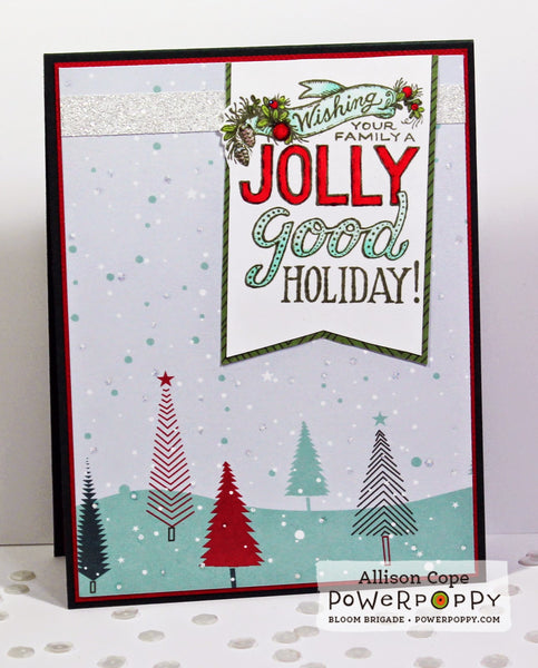 Handlettered Jolly Good Digital Stamp Set