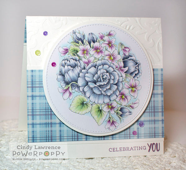 Flower Bomb Digital Stamp Set