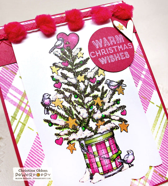 Gather Round the Tree Digital Stamp Set