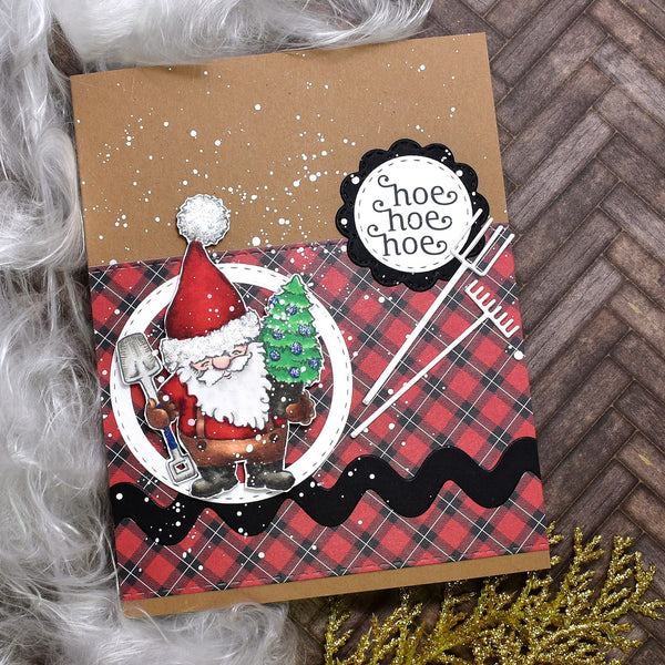 Season's Greenings: Planta Claus Digital Stamp Set