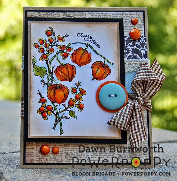 Chinese Lantern Digital Stamp Set