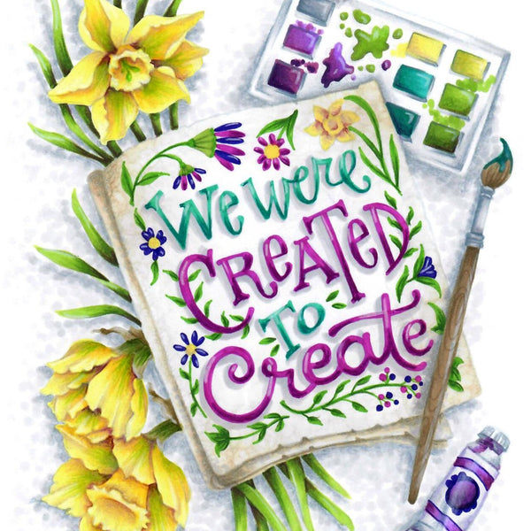 Created to Create Digital Stamp Set