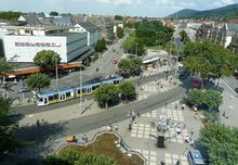 Bismarckplatz in Heidelberg