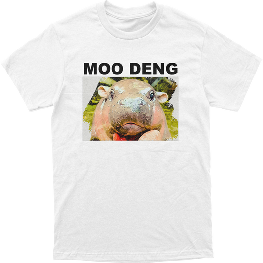 Moo Deng Illustrative Tee