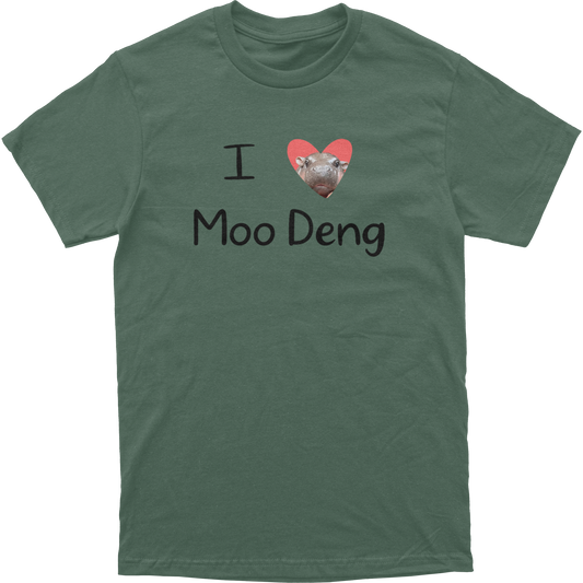 I Love Moo Deng Tee