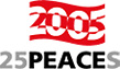 25 Peaces logo