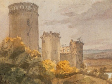 Câtiau Couchy (1820), aqüarèle