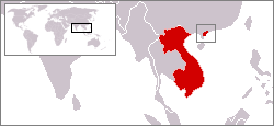 Letak Kwangchow Wan di Indochina Prancis