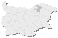 Regionens läge i Bulgarien.