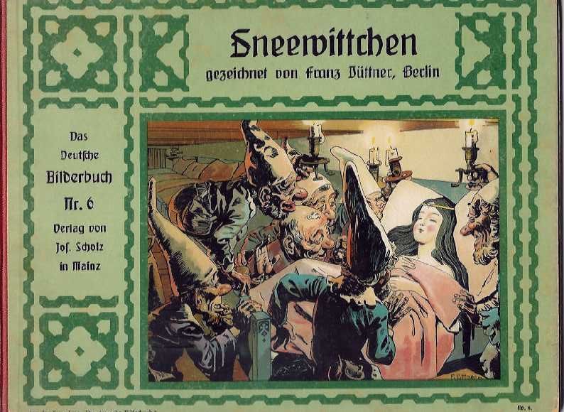 Couverture de l’album allemand, 1910