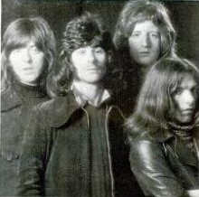 Evans (centre) in the 1970s