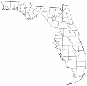 Location of Freeport, Florida