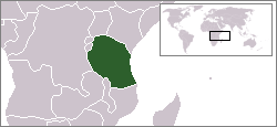 Tanzania - Localizzazione