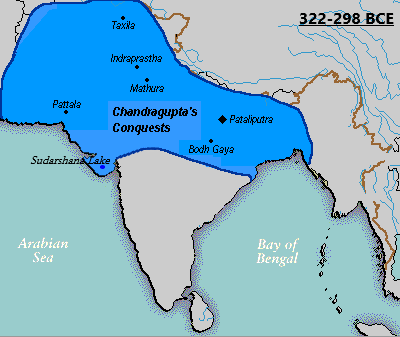 චන්ද්‍රගුප්ත මෞර්ය අධිරාජ්‍යය