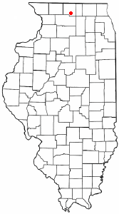 Location of Rockford, Illinois